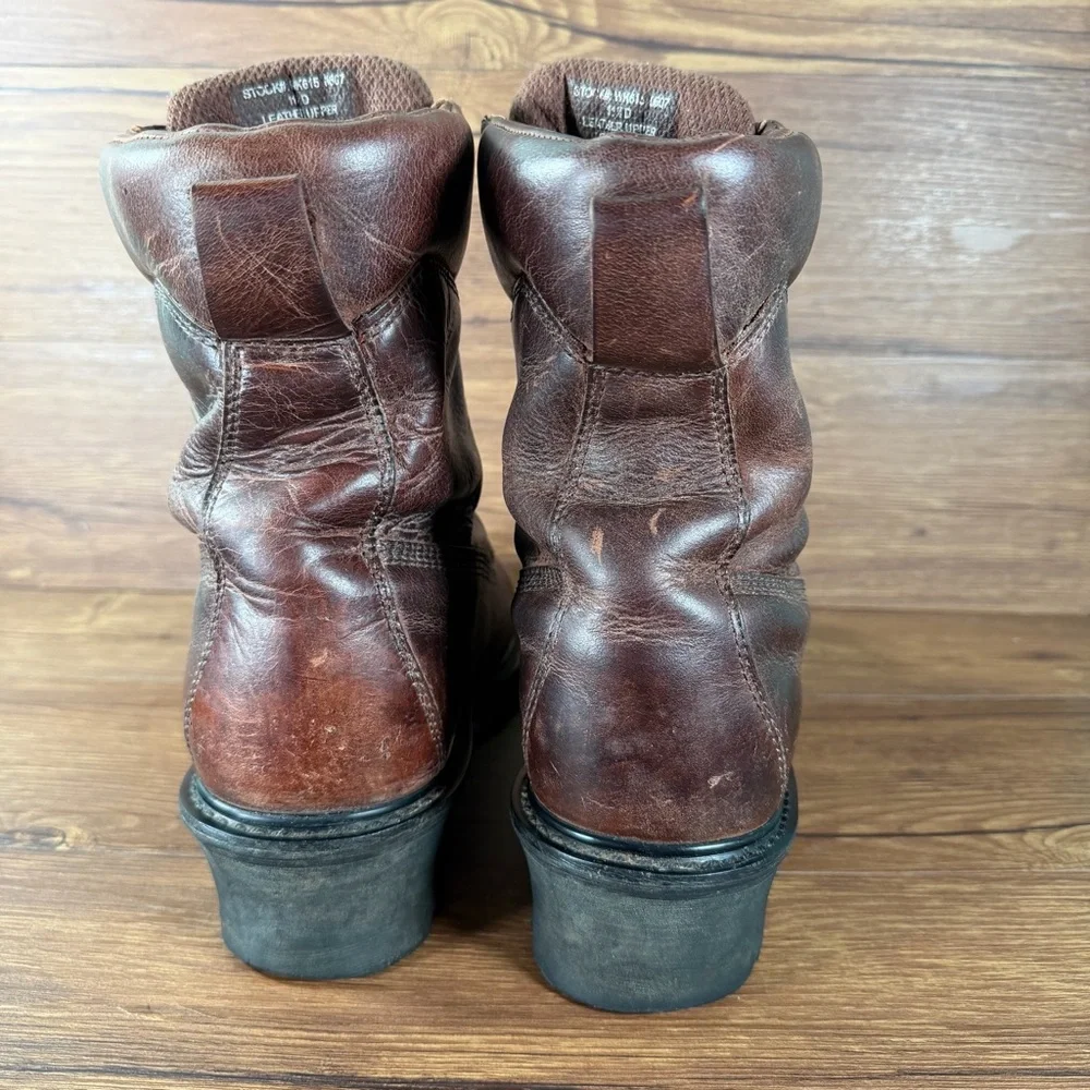 JUSTIN Work Boots‎ Gore-Tex Leather Lace Up Shoes Men’s Size 11.5